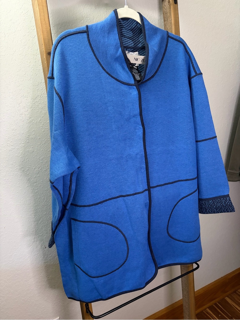 Plus Size Reversible Jacket - Picture 2 of 13
